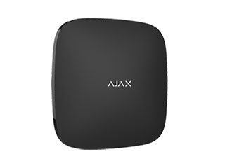 Ajax Hub 2 4G Noir : Solution de Sécurité pour jusqu'à 100 Appareils, 50 Utilisateurs