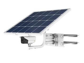 hikvision, kit caméra solaire thermique