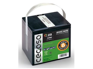 batterie alcalines zinc-air cegasa - 6v 