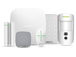 Kit de Sécurité Domestique Ajax Hub 2 (4G) avec MotionCam