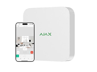 Ajax NVR 16 canaux IP, blanc, résolutio