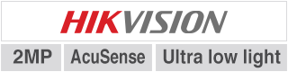 Hikvision AcuSense 2MP Ultra low light W