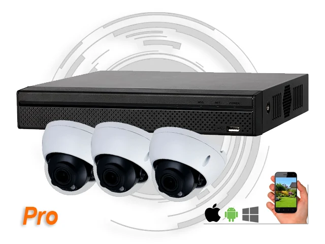 Kit caméra surveillance  5 mp-xvr , paramétrage gratuit