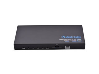 Elbac, Distributeur HDMI 2.0 de 4 ports,