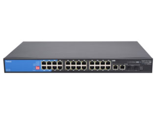 Elbac, switch réseau PoE 19", 22x 1gbps