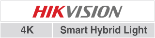 Hikvision camera 4K Smart Hybrid Light avec Colorvu