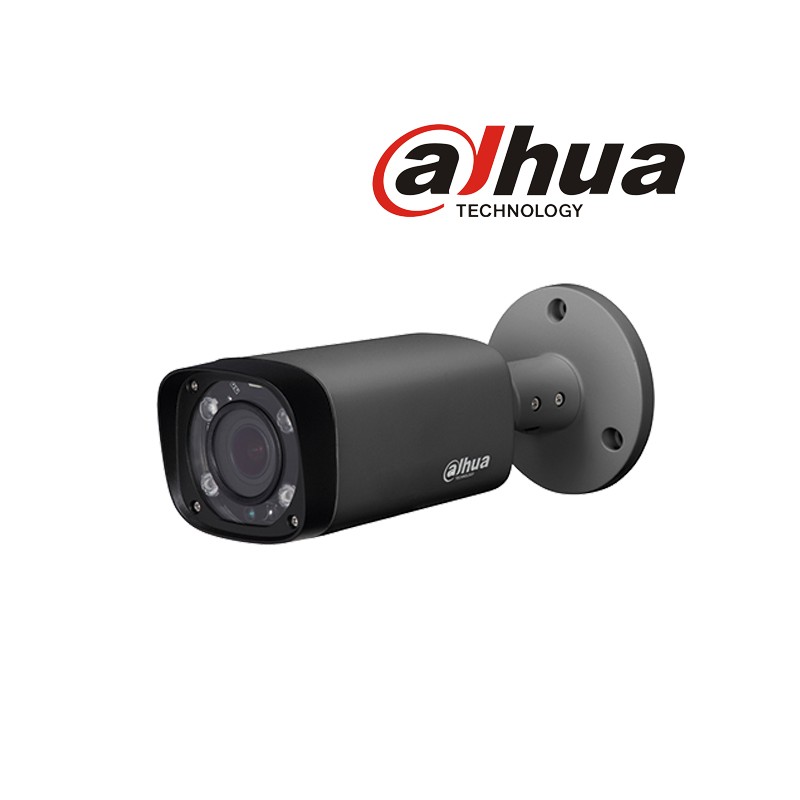 caméra tube 3mp, varifocal 2.8~12mm motorisée, 60m - noir